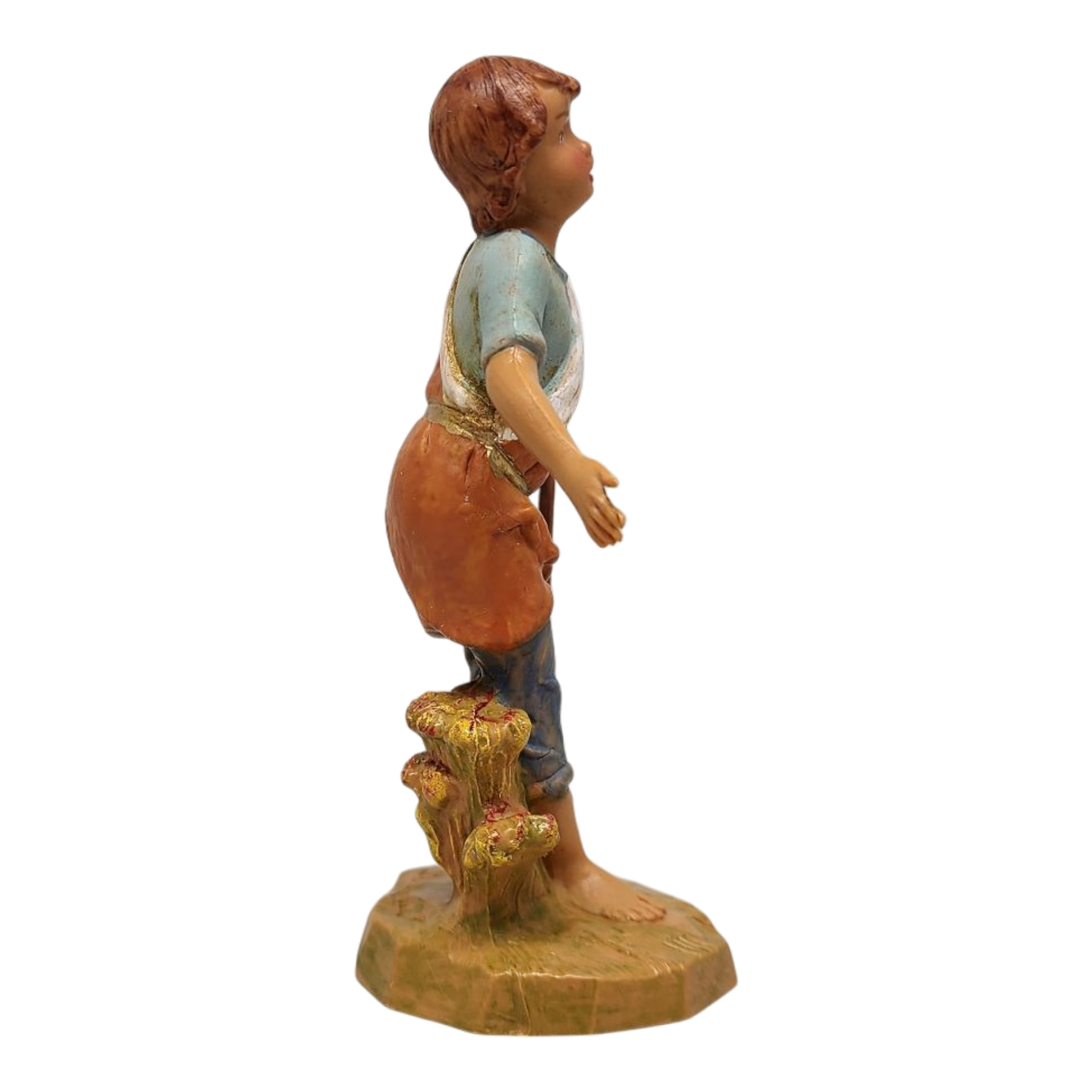 Savio - Boy Shepherd - 5 Inch Scale Nativity Figurine