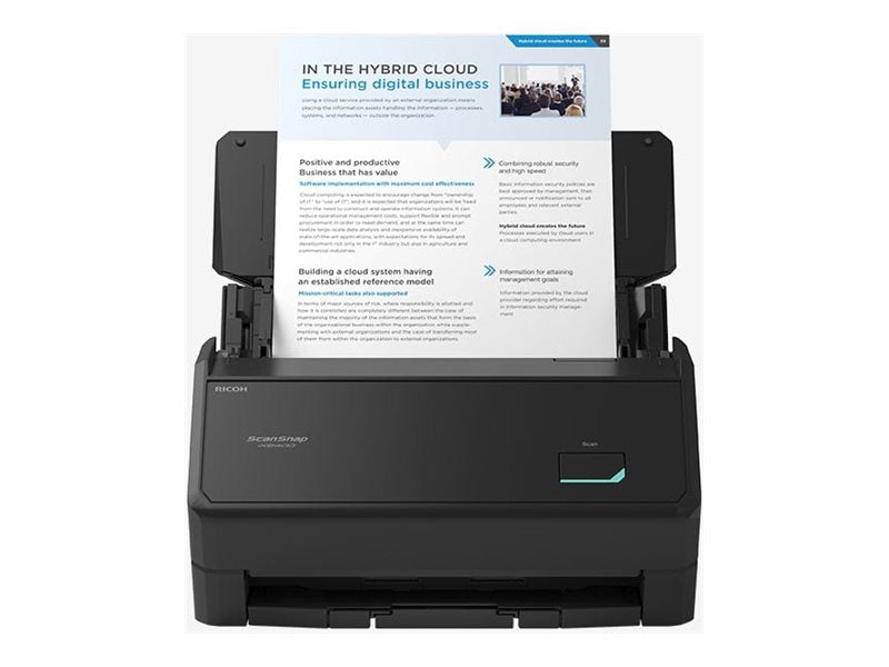 ScanSnap iX2400 Deluxe Document Scanner by RICOH PFU – Fast Duplex Scanning