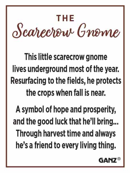 Scarecrow Gnome -