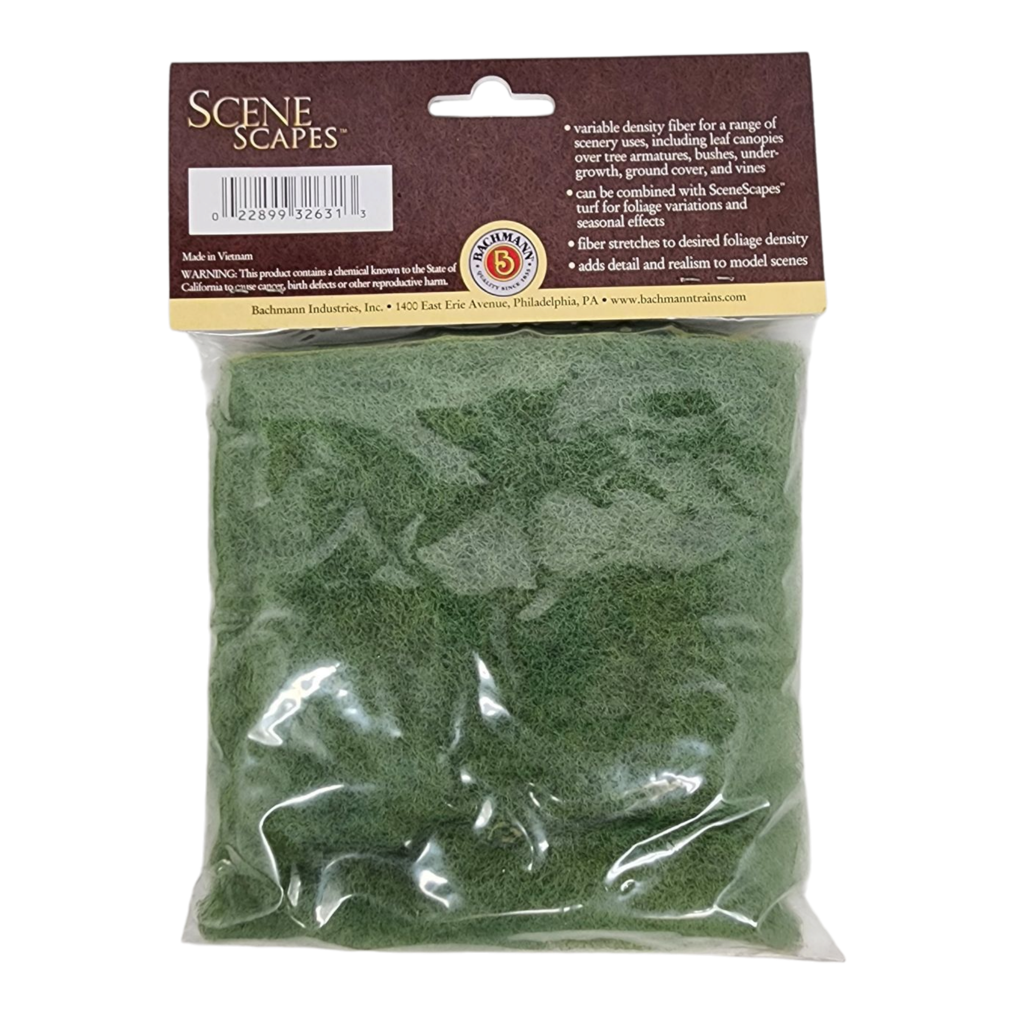 SceneScapes Light Green Foliage Fiber