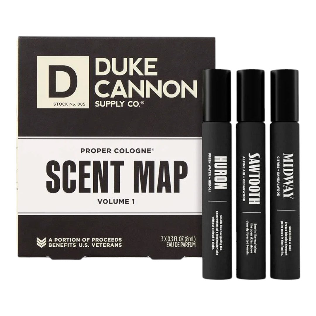 Scent Map - Cologne Gift Set