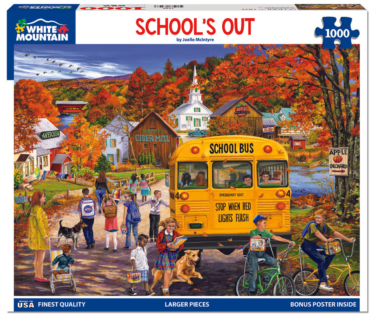 Schools Out Puzzle - 1000 Piece