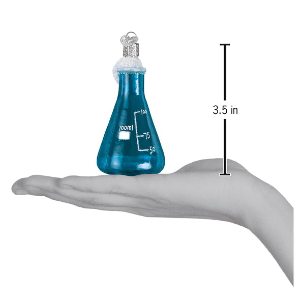 Science Beaker Glass Ornament