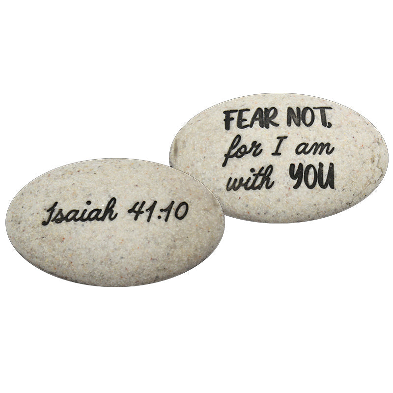 Scripture Stone - Fear Not for I am With You