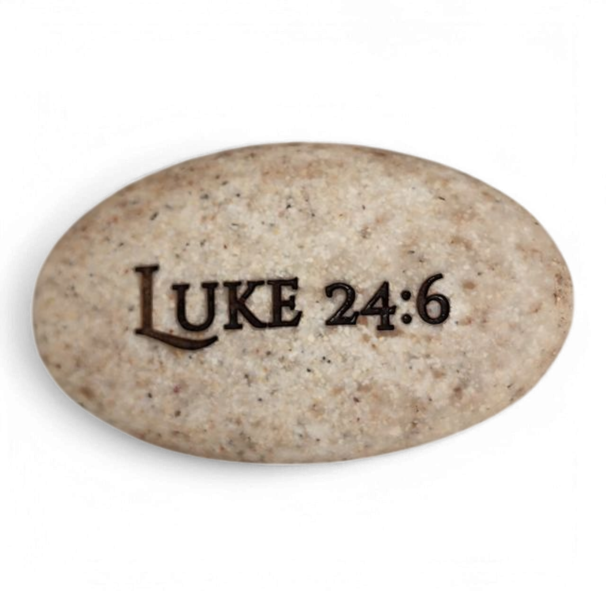 Scripture Stone - He is Risen