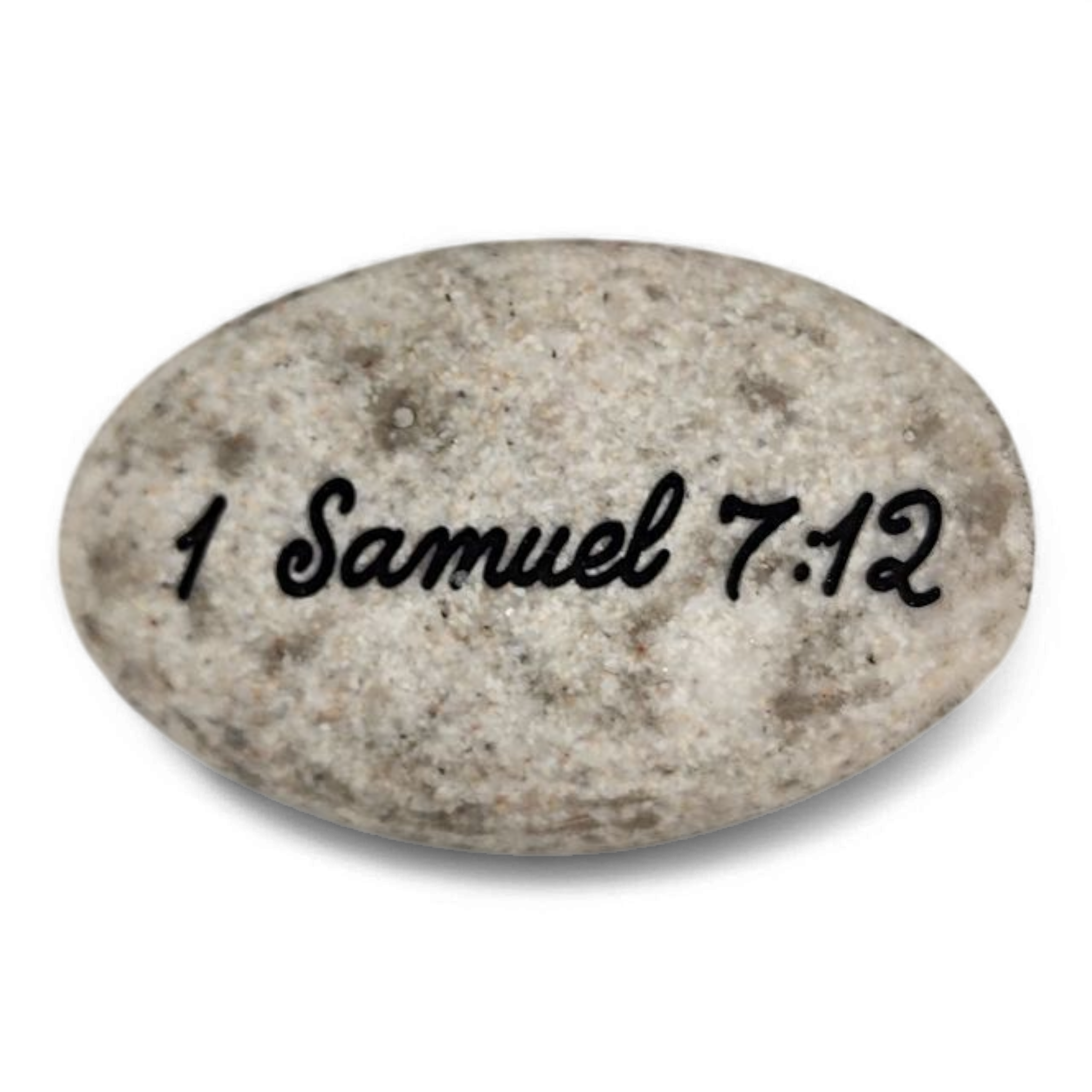 Scripture Stone - Thus Far the Lord Help Us