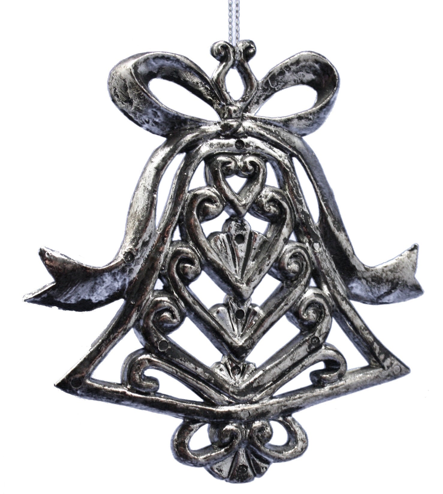 Scrollwork Bell Ornament