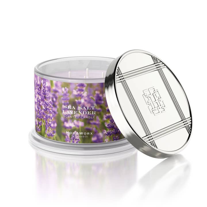Sea Salt Lavender 18-oz 4-Wick Candle
