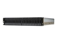 Seagate 4005 2U24 12G RAID Array Storage System Enclosure - Fiber Channel or iSCSI SFP+, supports small form factor (SFF) 2.5" Exos Hard Drives (HDD) and Nytro Solid State Flash Drives (SSD), 1m deep, dual intelligent controller, ADAPT rebuild