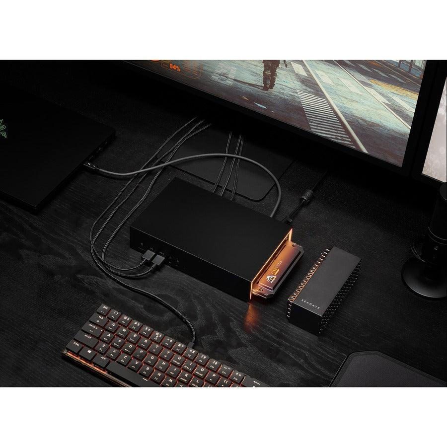 Seagate 4Tb Firecuda Gaming Dock Thunderbolt Usb-C Model Stjf4000400