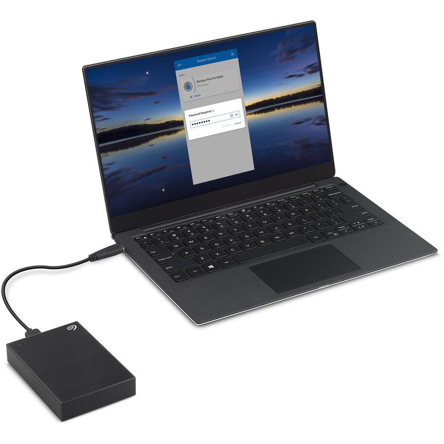 Seagate 5Tb Backup Plus Portable Drive Usb 3.0 Model Sthp5000400 Black