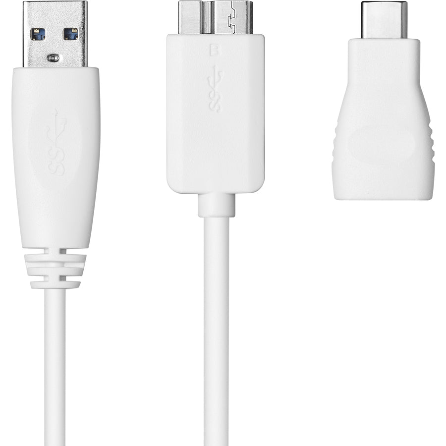 Seagate Backup Plus Ultra Touch STHH2000402 2 TB Portable Hard Drive - 2.5 External - White"