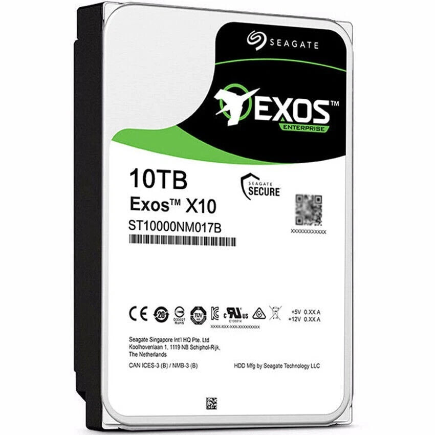 Seagate Exos 7E10 ST10000NM017B 10 TB Hard Drive -
