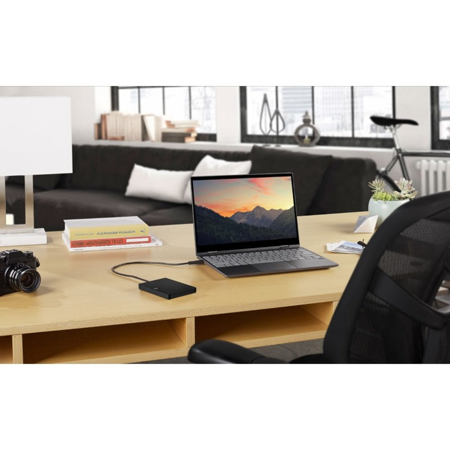 Seagate Expansion STKM2000400 2 TB Portable Hard Drive - 2.5 External - Black"