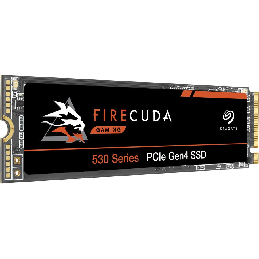 Seagate FireCuda 530 ZP4000GM3A013 4 TB Solid State Drive - M.2 2280 Internal - PCI Express NVMe (PCI Express NVMe 4.0 x4) - Black