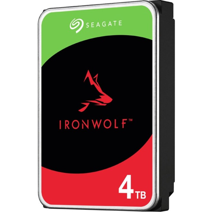 Seagate IronWolf ST4000VN006 4 TB Hard Drive - 3.5 Internal - SATA (SATA/600) - Conventional Magnetic Recording (CMR) Method" ST4000VN006-25PK