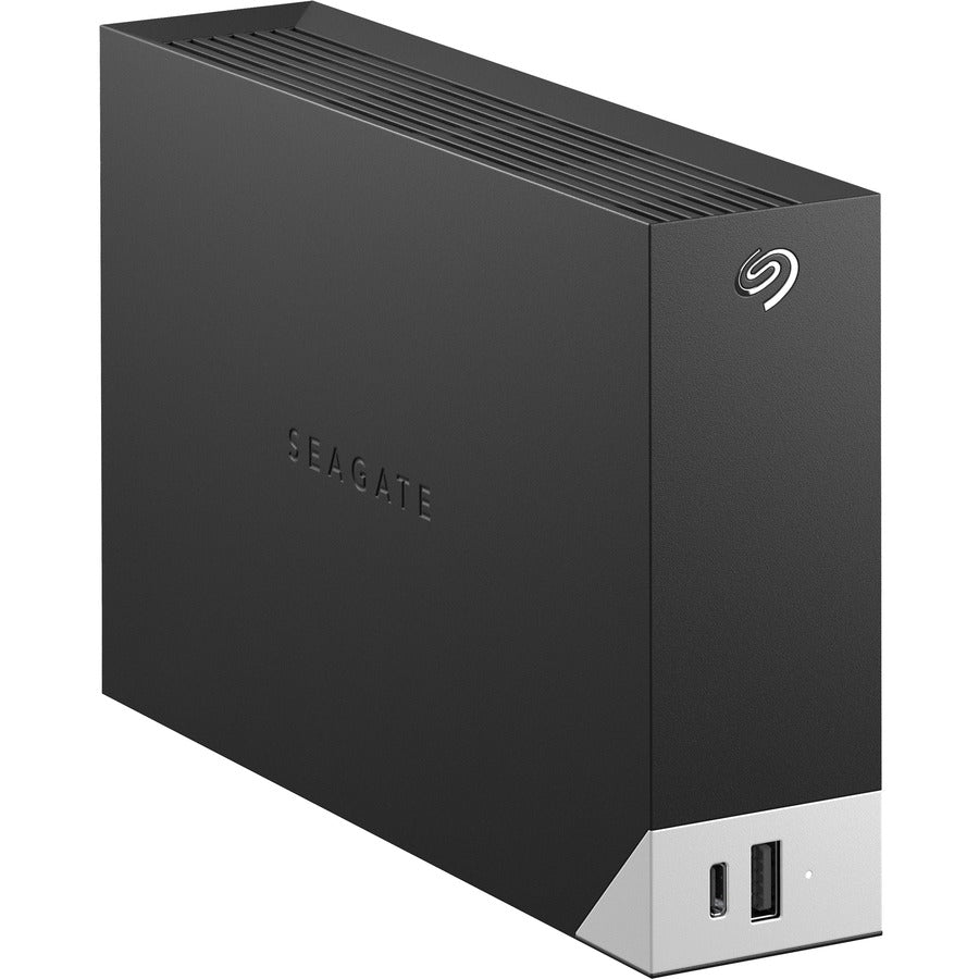 Seagate One Touch STLC8000400 8 TB Hard Drive - 3.5 External - SATA (SATA/600) - Black"