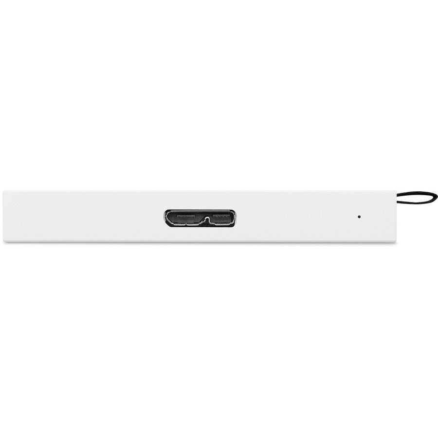 Seagate One Touch STJE1000402 1 TB Portable Solid State Drive - External - White