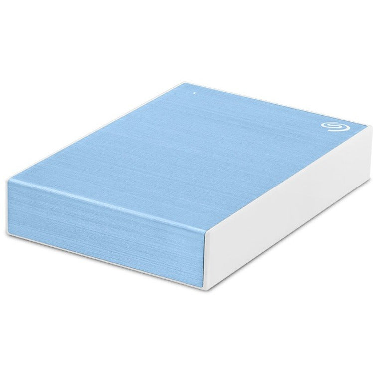 Seagate One Touch STKC5000402 5 TB Portable Hard Drive - 2.5 External - Light Blue"