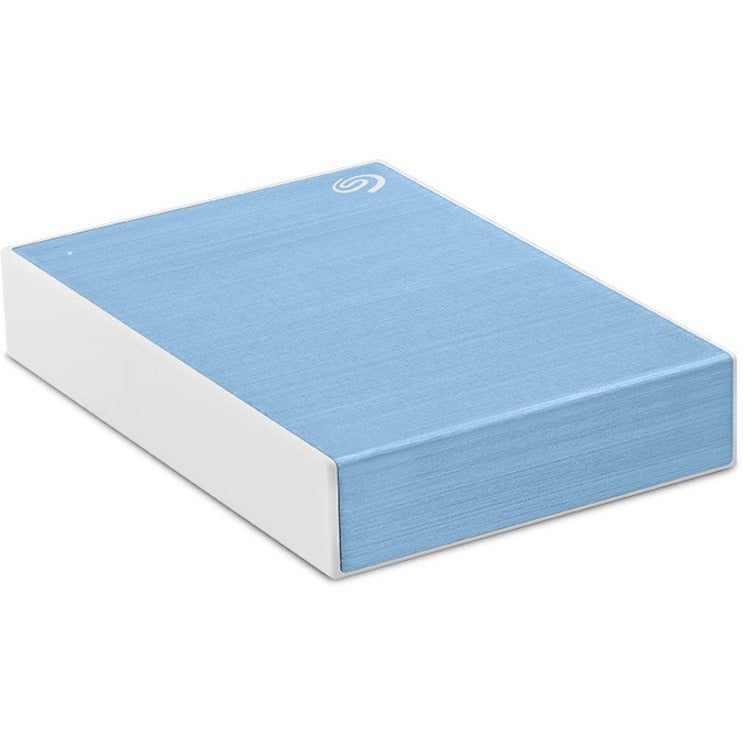 Seagate One Touch STKC5000402 5 TB Portable Hard Drive - 2.5 External - Light Blue"