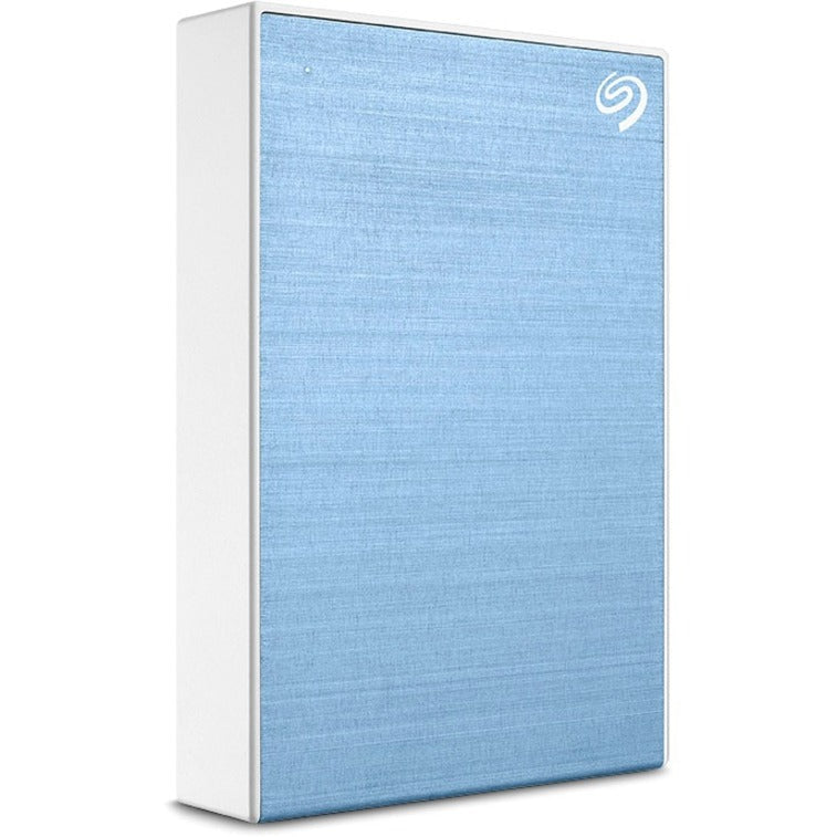 Seagate One Touch STKC5000402 5 TB Portable Hard Drive - 2.5 External - Light Blue"