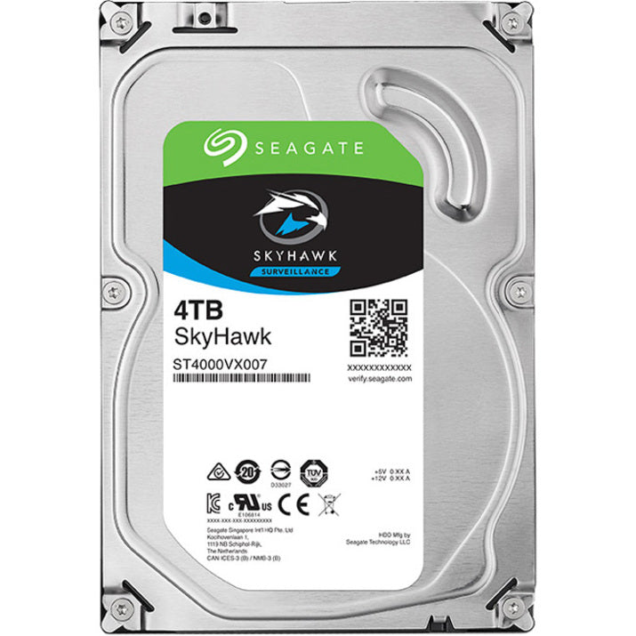 Seagate SkyHawk Surveillance Hard Drive - 24x7 Security Storage | TechSoft ST4000VX007