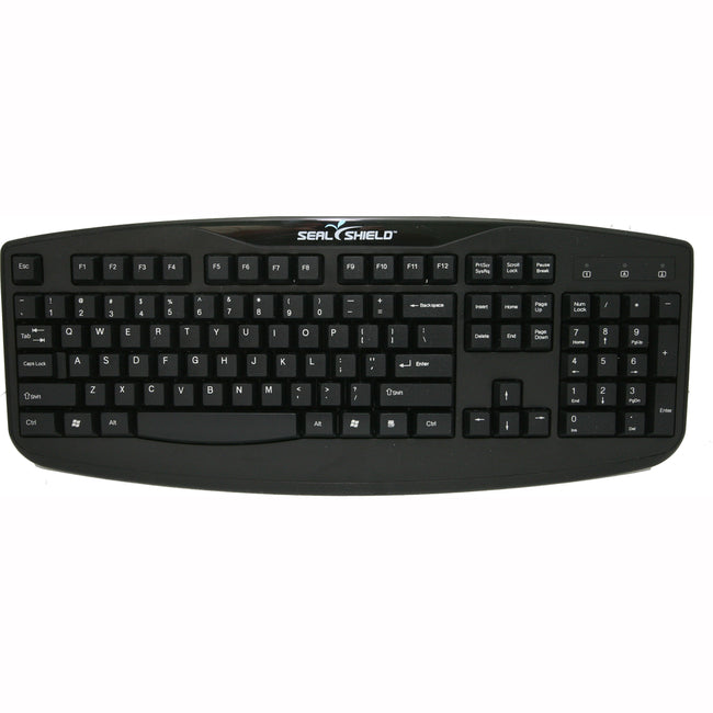 Seal Shield Silver Storm (STK503) Washable Keyboard STK503RED
