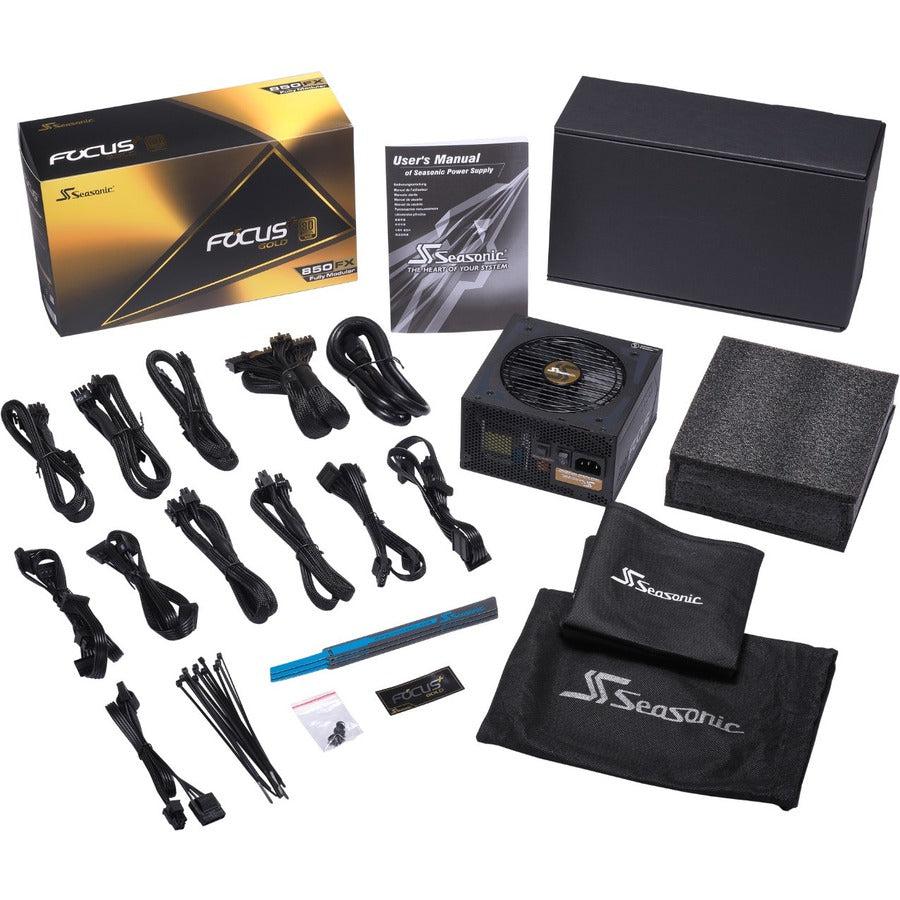 Seasonic Ssr-850Fx Focus 850W 80 Plus Gold Atx12V Power Supply W/ Fully Modular