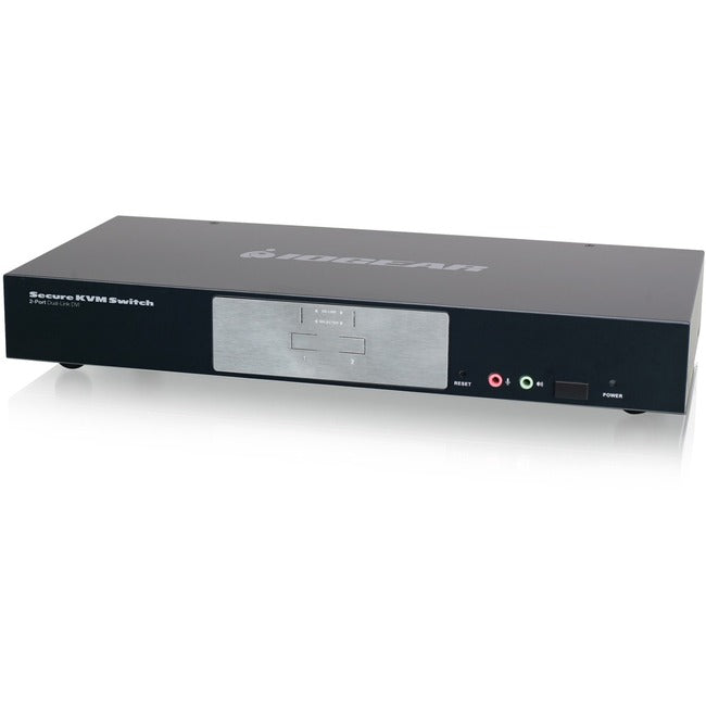 Secure KVM Switch - 2-Port Dual-Link DVI TAA Compliant | IOGEAR GCS1212TAA