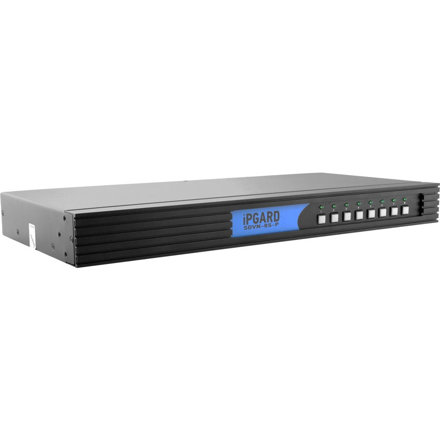 Secure KVM Switch - 8-Port DVI-I with CAC Port | SmartAVI SDVN-8S-P