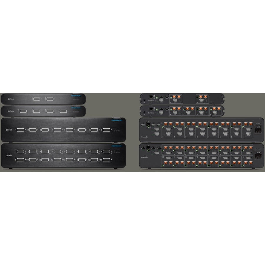 Secure KVM Switch - Belkin Universal 2nd Gen 2-Port Single Head | Belkin F1DN102KVM-UNN4