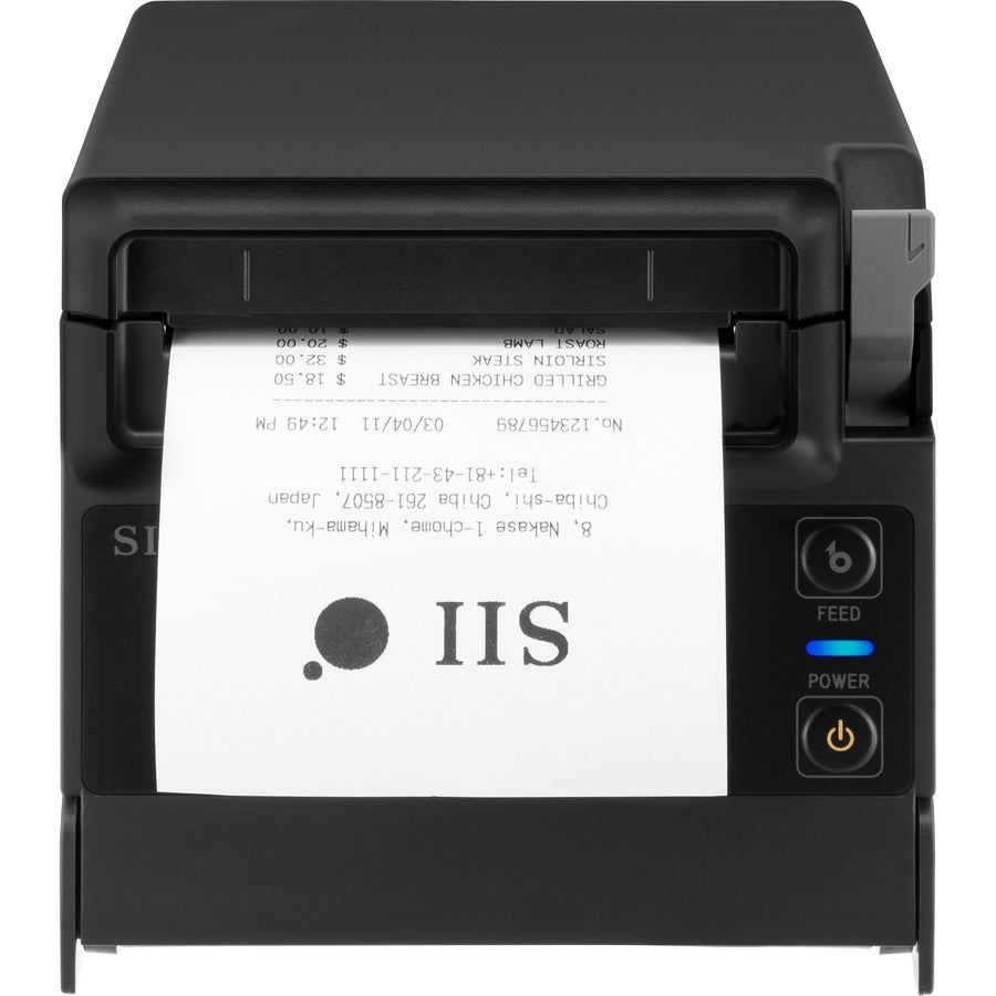 Seiko RP-F10 White Desktop Direct Thermal Receipt / POS USB High Speed Printer With Cutter RP-F10-K27J1-30C3