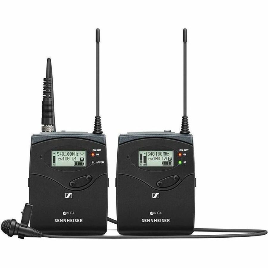 Sennheiser Wireless Microphone System - 516 MHz to 558 MHz Operating Frequency - 50 Hz to