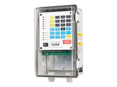 Sensaphone 1400 Monitoring System with Clear Door - Environment monitoring device - one universal input relay, up to 4 external FGD-1400-CD