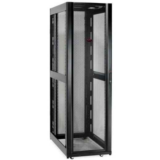 Server Rack Enclosure - NetShelter SX 45U Black Data Center Cabinet | APC AR3105