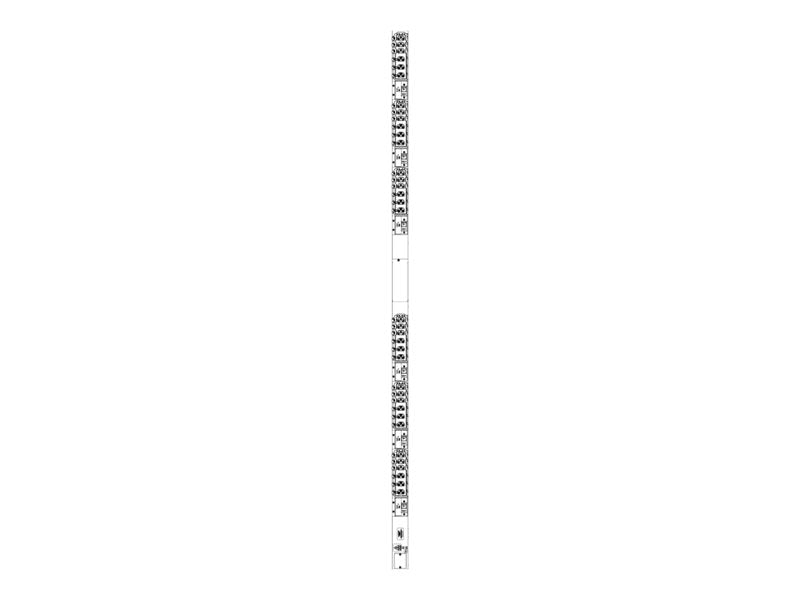 Server Technology Basic PDU C3B36RL-DQJE0AT2 - Power distribution unit (rack-mountable) - AC 208 V - 17.3 kW - 3-phase delta