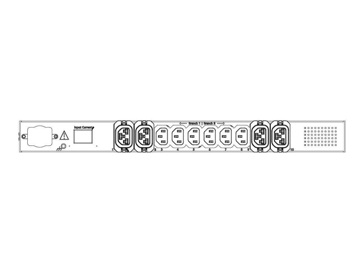 Server Technology PRO1 Smart PDU C1L10SA-0ABA2B4 (Link) - Power distribution unit expansion module (rack-mountable) - AC 120/208/230/240
