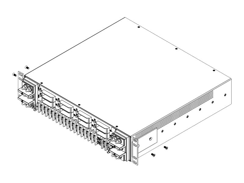 Server Technology PRO1 Switched PDU 48DCWC-08-2X100-B0NB - Master - power control unit (rack-mountable) - -48 V - 9.6 kW - Ethernet