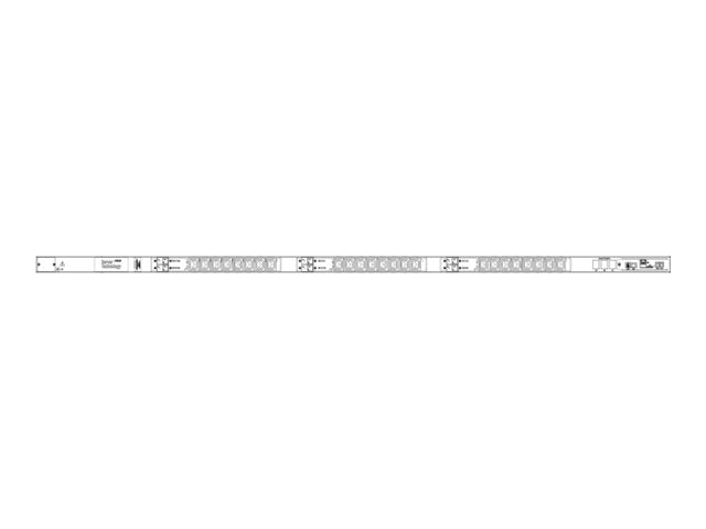 Server Technology PRO1 Switched PDU C1W24VT-5PPA17AC - Power distribution unit (rack-mountable) - Primary - AC 415 V - 17.3 kW