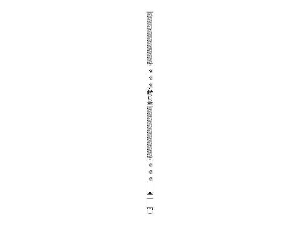 Server Technology PRO2 Switched PDU C2W36CE-4PAE2M66 - Master - power distribution unit (rack-mountable) - AC 400 V - 22 kW -