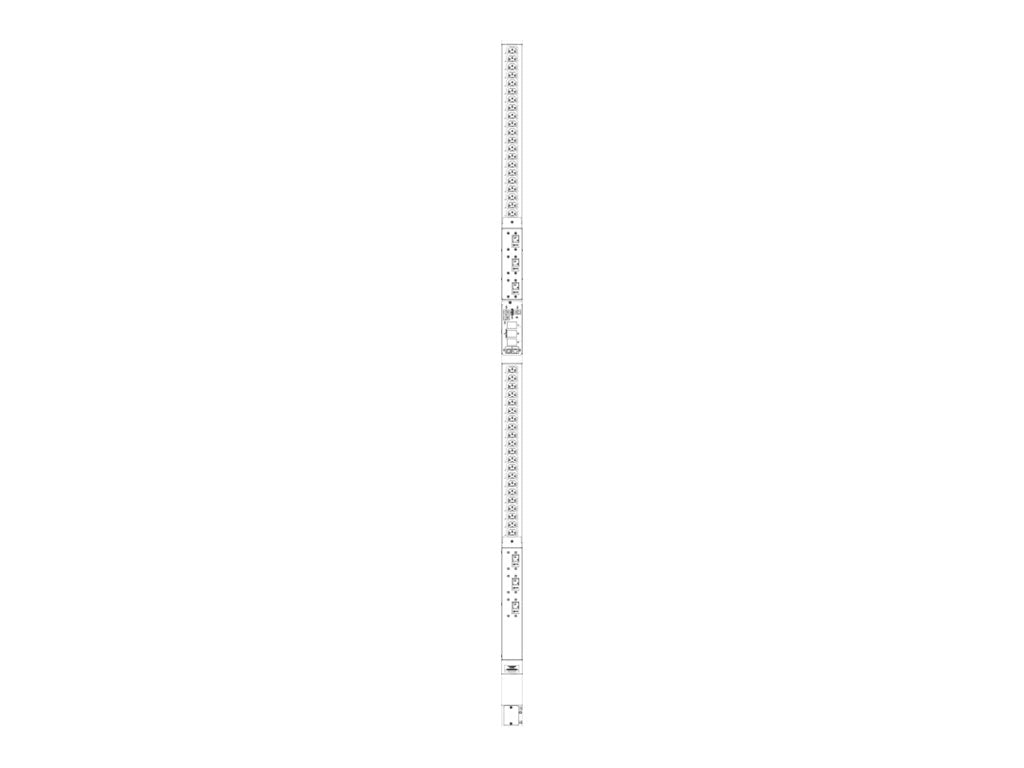 Server Technology PRO2 Switched POPS C2XG36TE-DFME2M66 - Link - power distribution unit (rack-mountable) - AC 208 V - 14.4 kW