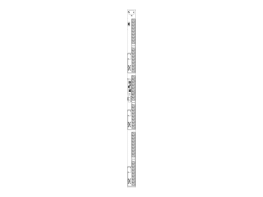 Server Technology PRO2 Switched POPS PDU SEV-6522M (Link) - Power distribution unit (rack-mountable) - AC 208 V - 8.6 kW - Ethernet