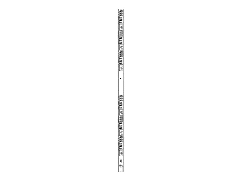 Server Technology PRO3X Switched POPS PDU C3WG36RL-GPJE2MT2 - Power distribution unit (rack-mountable) - AC 415 V - 17.3 kW -