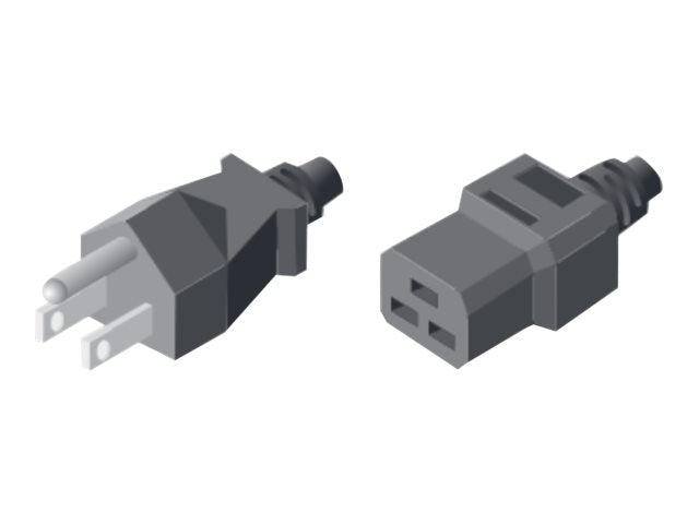 Server Technology - Power cable - NEMA 5-15P to IEC 60320 C19 - 125 V - 15 A - 10 ft PTCORD-L5
