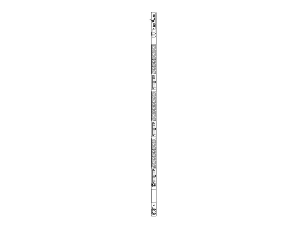Server Technology Switched PDU - Primary - power distribution unit (rack-mountable) - AC 208 V - 8.6 kW - RS-232, Ethernet 10/100/1000 C1W24VS-DCFA11AC