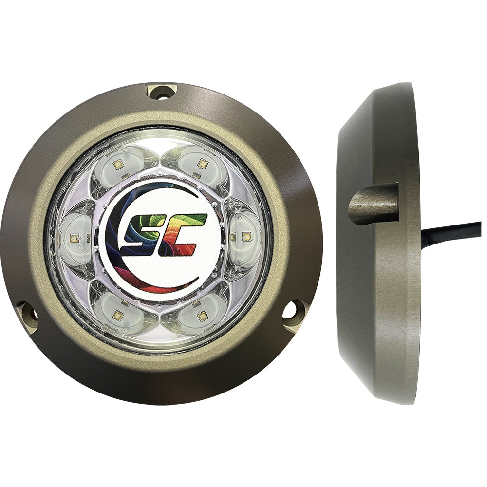 Shadow-Caster SC3 Series Underwater Light - Full-Color Change - 12-Color Standard or