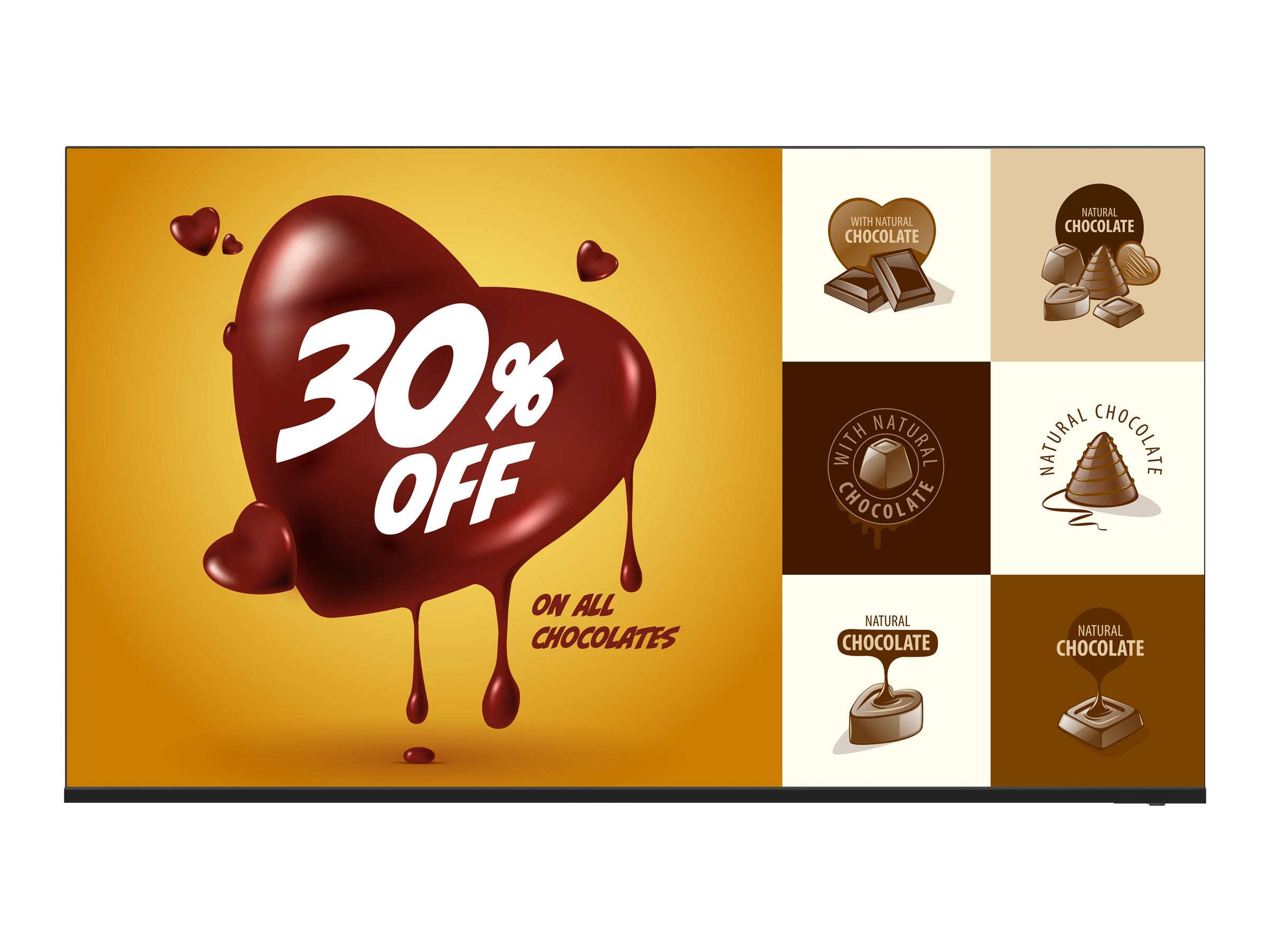 Sharp 4P-B55EJ2U - 55 Diagonal Class (54.6" viewable) - Aquos 4P B Series LED-backlit LCD TV - interactive digital signage -