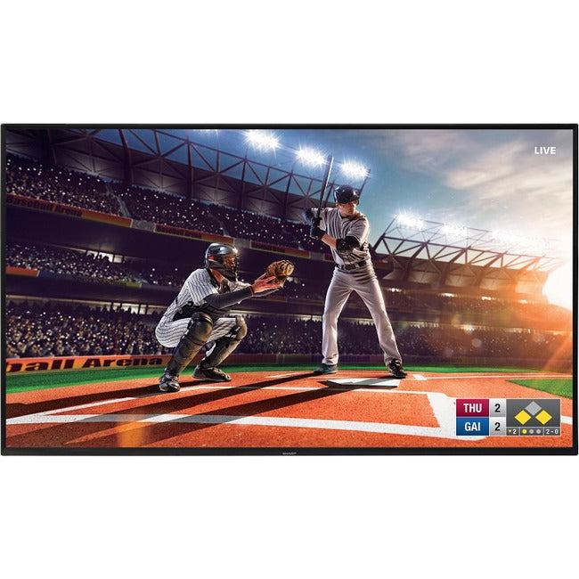 Sharp 4T-B70Cj1U 70 4K 3840X2160 Lcd With Tuner,2 Hdmi,Rs232,Usb, Media Player 1