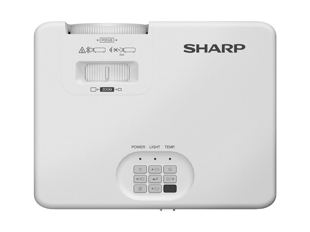 Sharp XP-M401H-W - DLP projector - laser/phosphor - portable - 4000 lumens - Full HD (1920 x 1080) - 16:9 - 1080p - zoom lens