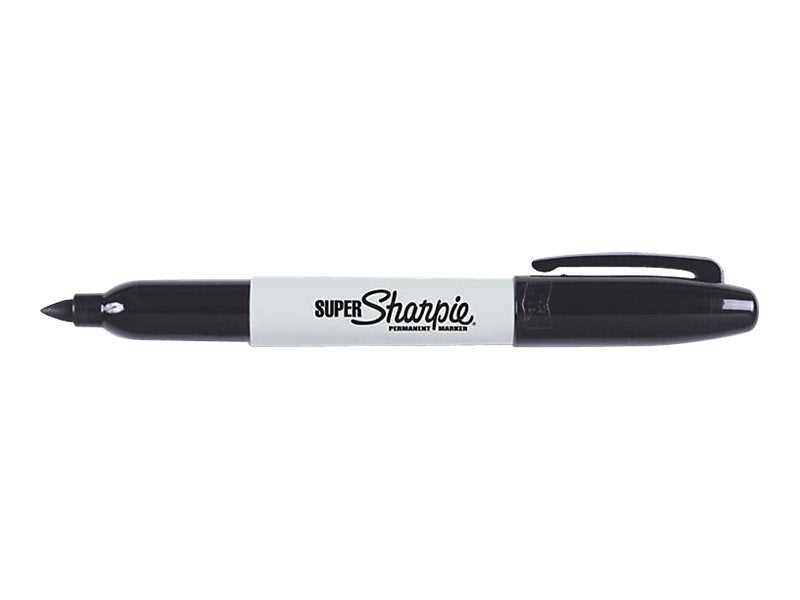 Sharpie Super - Marker - permanent - black - alcohol-based ink - 1.5 mm - broad